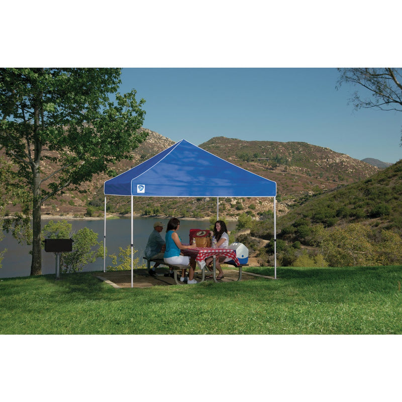 Z-Shade USA Everest 10 Ft. x 10 Ft. Blue Polyester Canopy