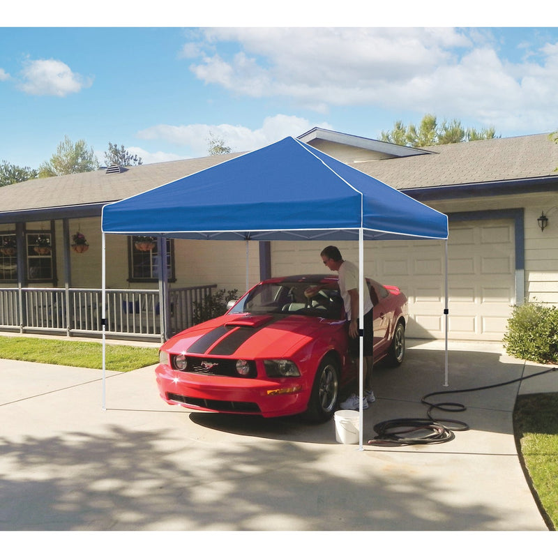 Z-Shade USA Everest 10 Ft. x 10 Ft. Blue Polyester Canopy