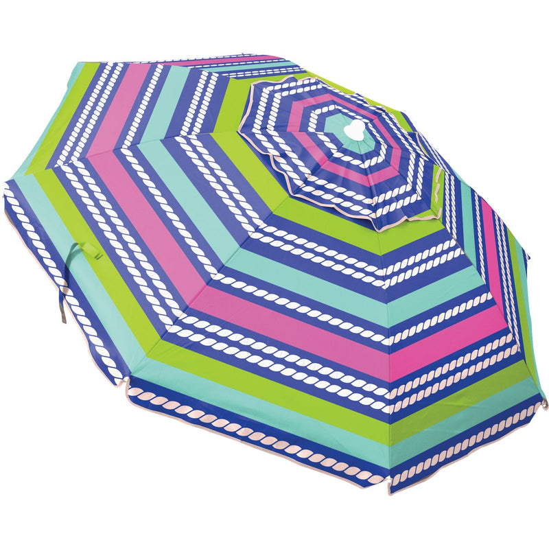 Wave Beach 8 Ft. 90G Oxford Beach Umbrella