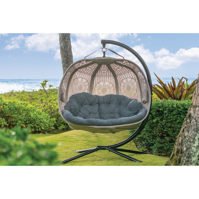 Flowerhouse Dream Catcher Sand Hanging Patio Loveseat