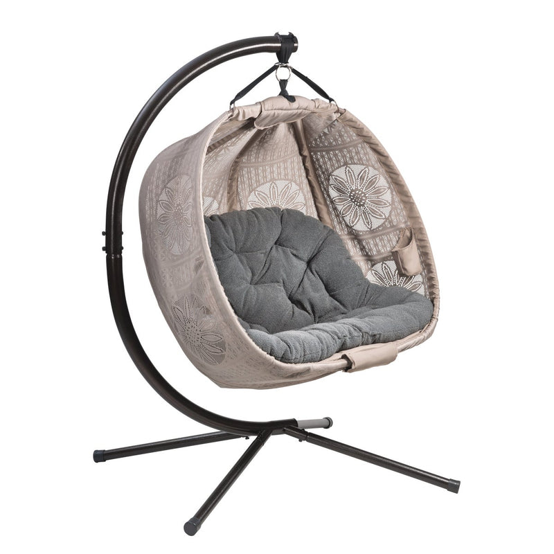 Flowerhouse Dream Catcher Sand Hanging Patio Loveseat