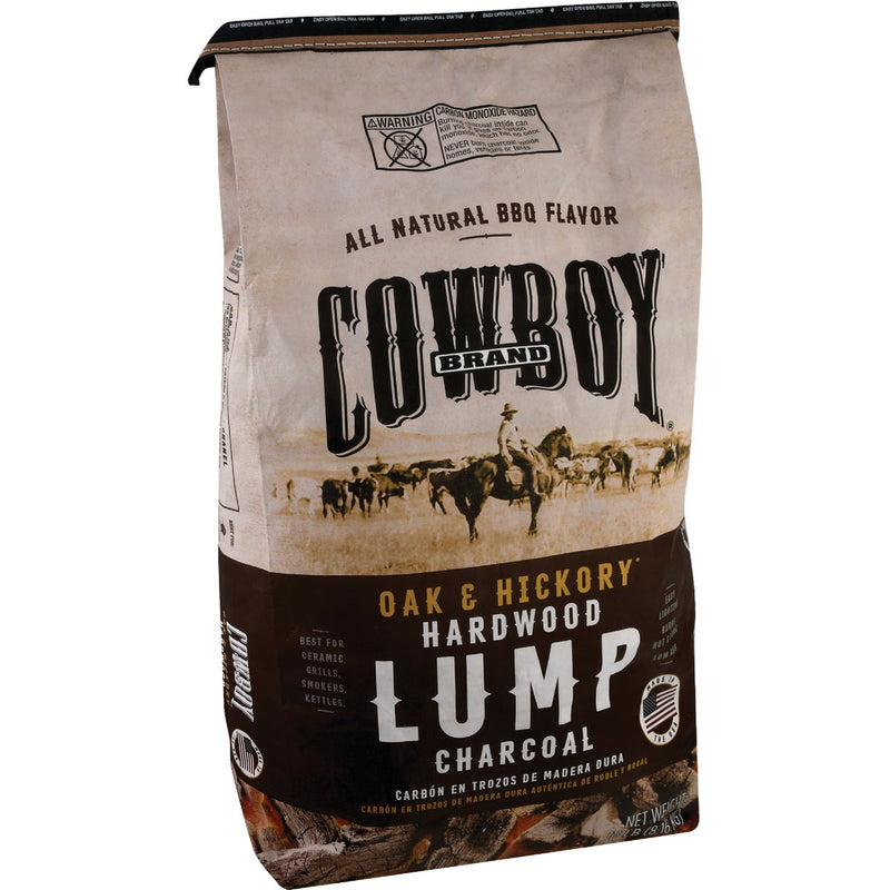 Cowboy 18 Lb. Hardwood Lump Charcoal