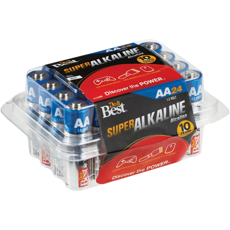 Do it Best AA Super Alkaline Battery (24-Pack)