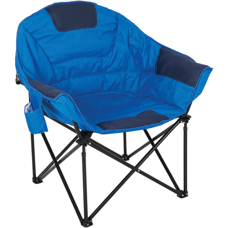 Outdoor Expressions Blue Polyester XL Club Chair