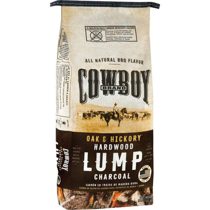 Cowboy 8 Lb. Natural Lump Charcoal