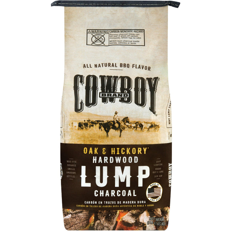 Cowboy 8 Lb. Natural Lump Charcoal