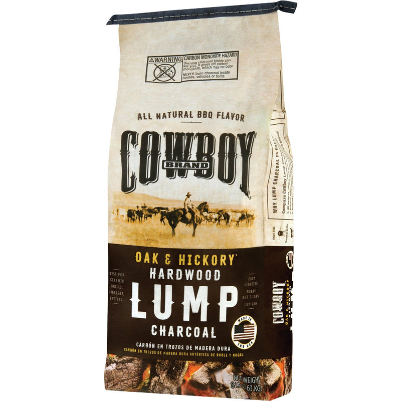 Cowboy 8 Lb. Natural Lump Charcoal