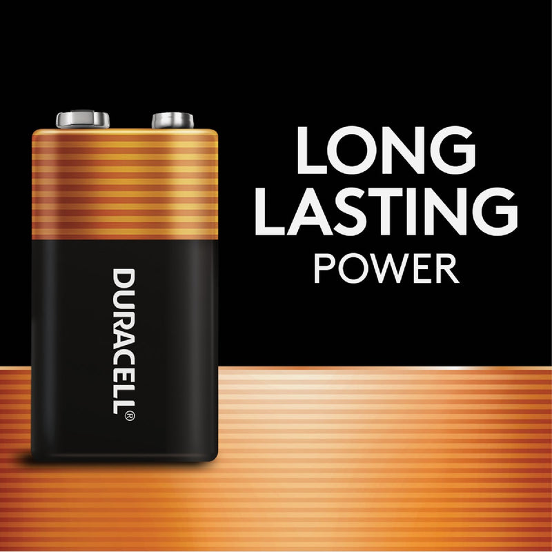 Duracell CopperTop 9V Alkaline Battery (2-Pack)