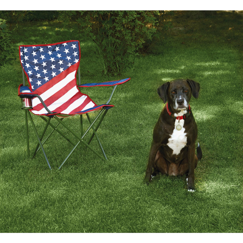 Outdoor Expressions Americana Folding Camp Chair