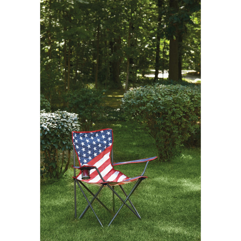 Outdoor Expressions Americana Folding Camp Chair