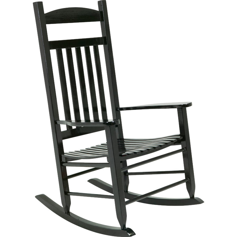 Knollwood Black Wood Mission Rocking Chair