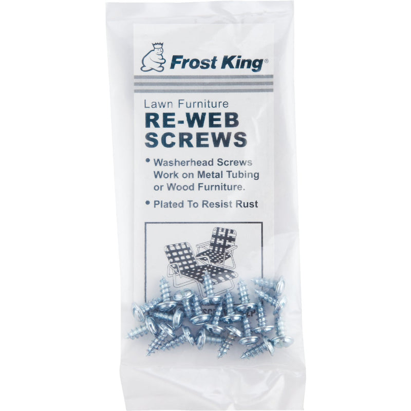 Frost King Plated Outdoor Chair Webbing Clips (12-Pack)