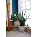 HC Companies Aria 6 In. Matte Black Planter