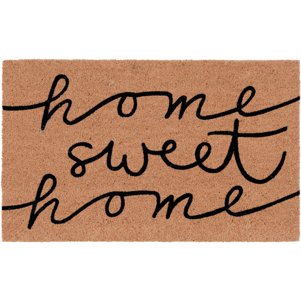 Natco Home 18 In. x 30 In. Coir Outdoor Doormat, Home Sweet Home