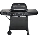 Thermos QuickSet 3-Burner Black 36,000-BTU LP Gas Grill with 12,000-BTU Side -Burner