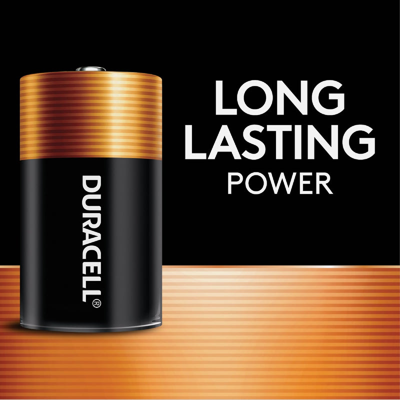 Duracell CopperTop D Alkaline Battery (2-Pack)