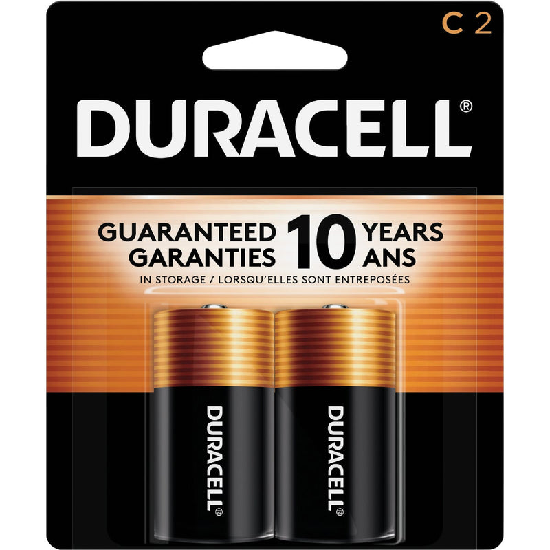 Duracell CopperTop C Alkaline Battery (2-Pack)