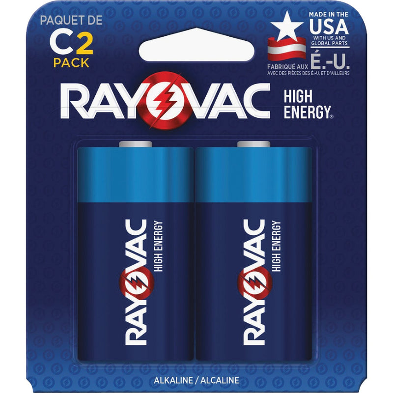 Rayovac High Energy C Alkaline Battery (2-Pack)