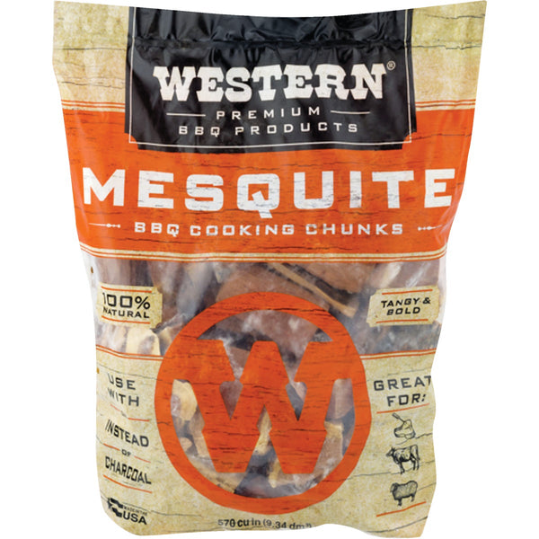 Western 500 Cu. In. Mesquite Wood Smoking Chunks