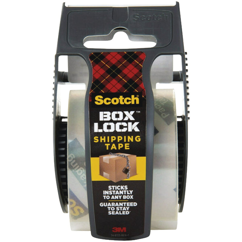 Scotch Box Lock 1.88 In. x 22.2 Yd. Clear Shipping Packaging Tape