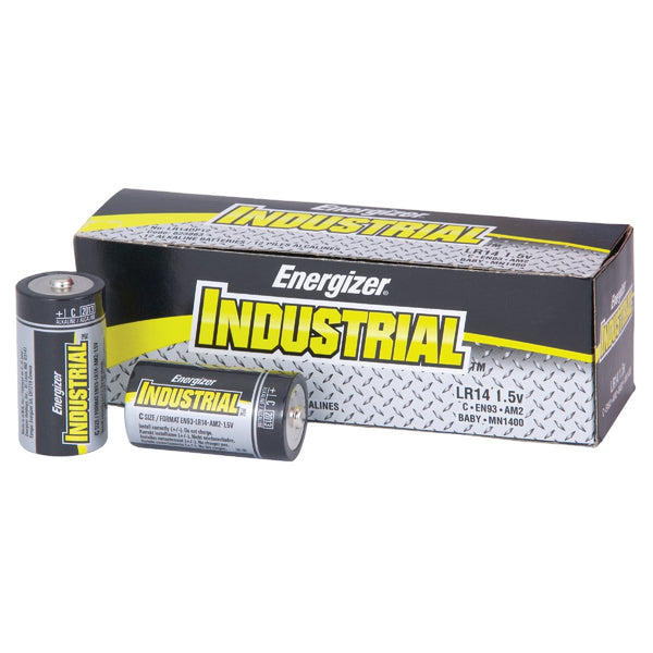 Energizer Industrial C Alkaline Battery (12-Pack)