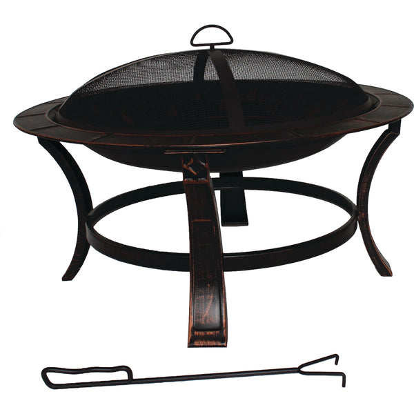 Keaton 30 In. Round Wood Burning Fire Pit