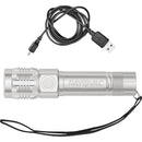 Rayovac LED Metal Rechargeable Flashlight
