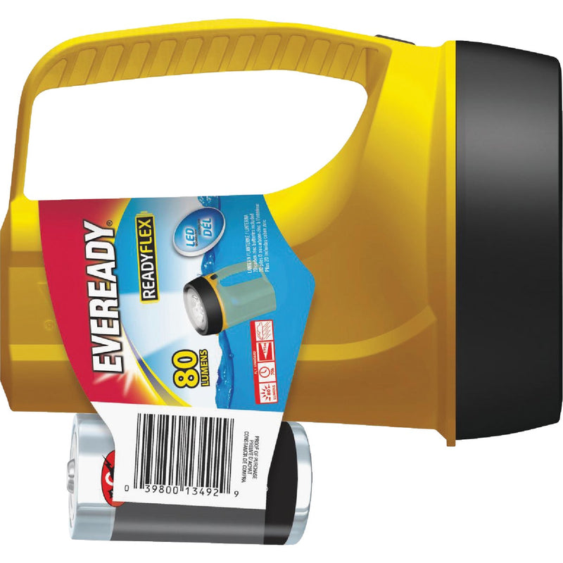 Eveready Readyflex 7.3 In. L. x 5.12 In. Dia. Yellow Plastic Utility LED Lantern