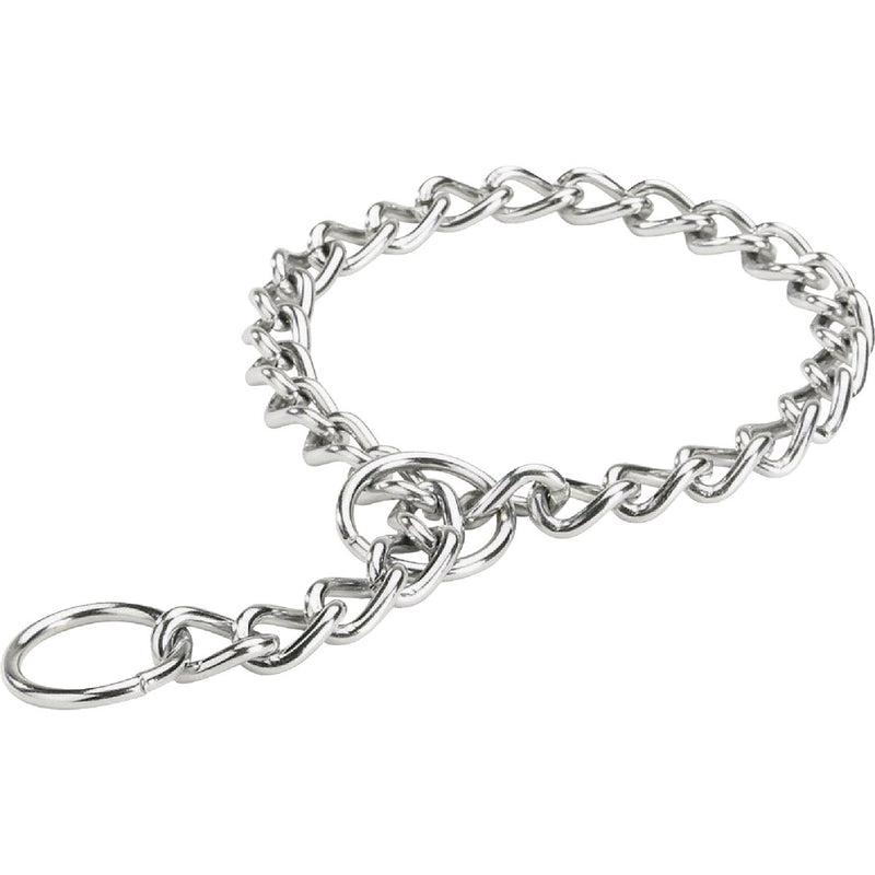 Boss Pet Guardian Gear 24 In. Chrome-Plated Steel Heavy-Weight Dog Choke Chain