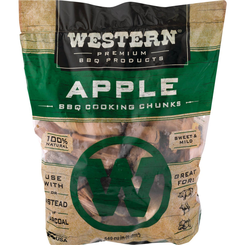 Western 500 Cu. In. Apple Wood Smoking Chunks