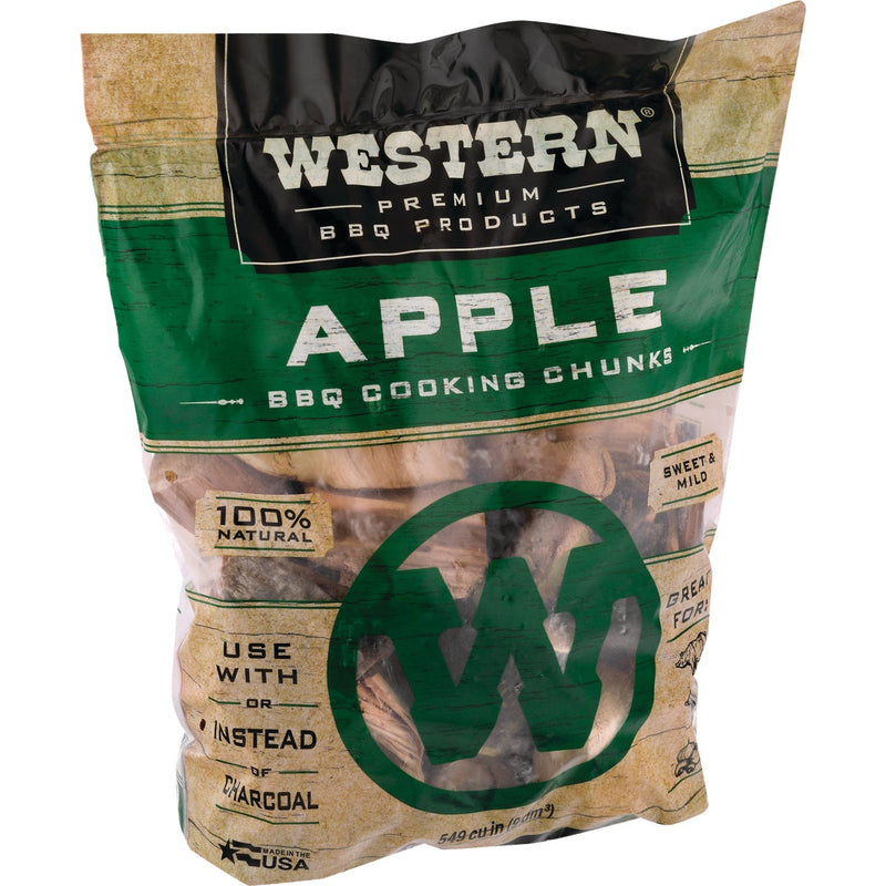 Western 500 Cu. In. Apple Wood Smoking Chunks