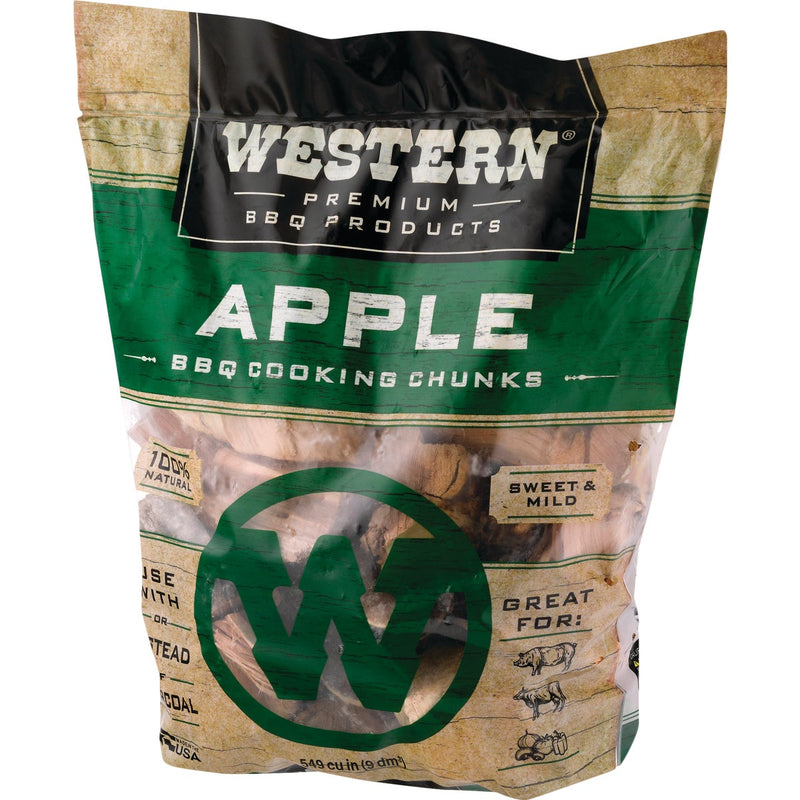 Western 500 Cu. In. Apple Wood Smoking Chunks