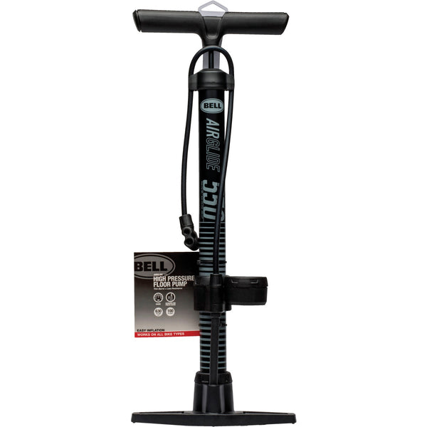 Bell Sports Schrader/Presta  Valve 100 PSI Bicycle Floor Pump with Gauge