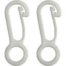 Valley Forge White Nylon Flag Clip (2-Pack)