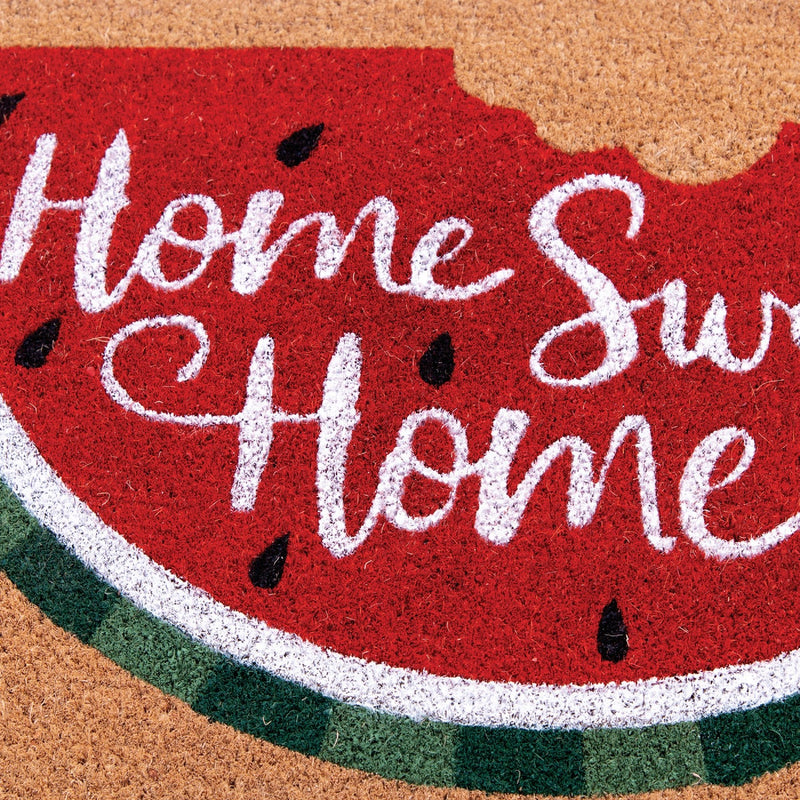 Natco Home 18 In. x 30 In. Coir Outdoor Doormat, Sweet Watermelon Bite