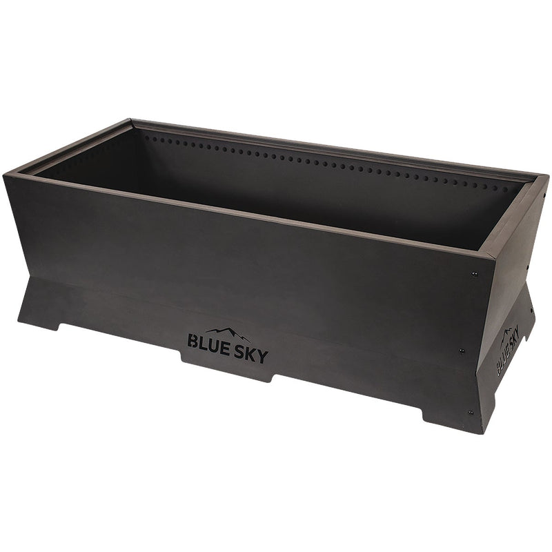 Blue Sky Peak 38 In. Rectangle Wood/Pellet Smokeless Fire Pit