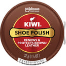Kiwi 1-1/8 Oz. Brown Shoe Polish
