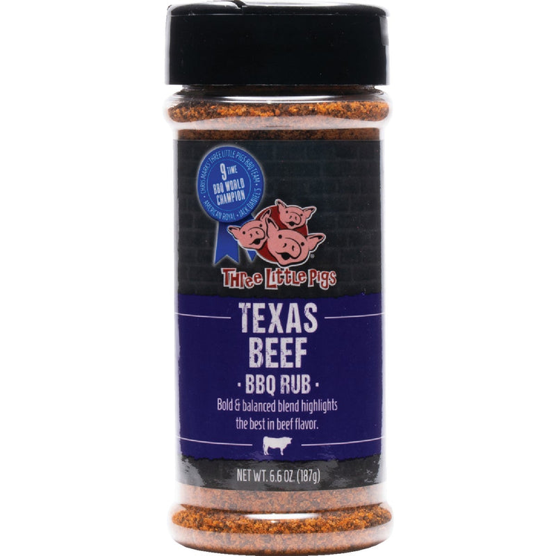 Three Little Pigs 6.6 Oz. Texas Beef Rub