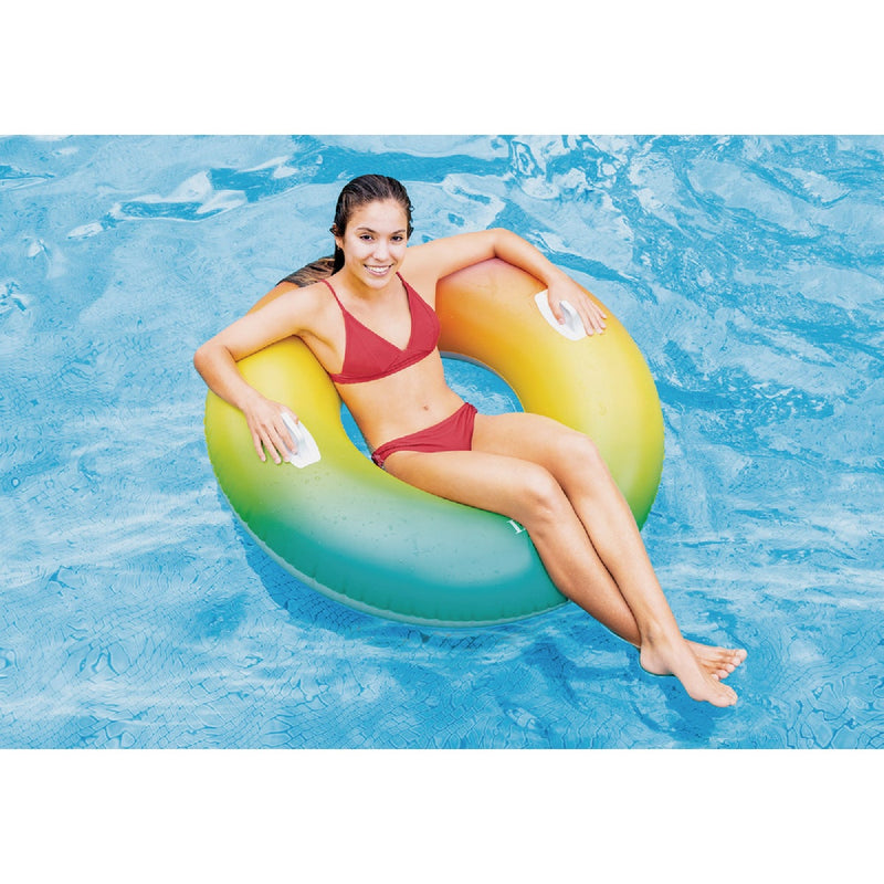 Intex 48 In. Rainbow Ombre Pool Tube Float