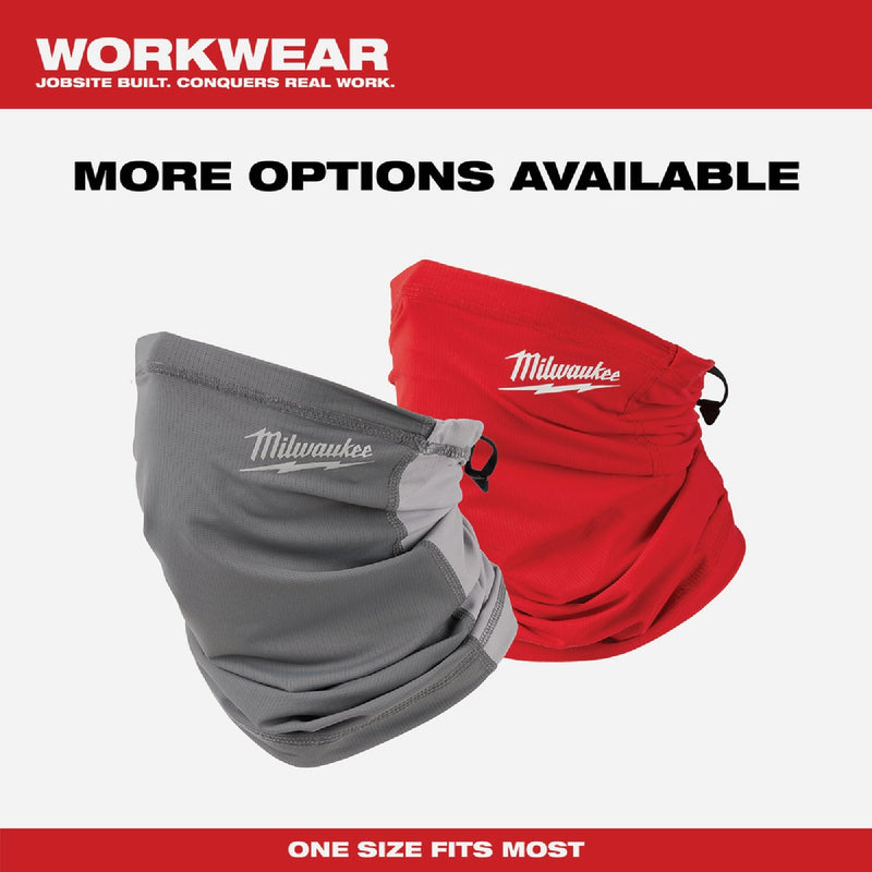 Milwaukee Workskin Washable Performance Neck Gaiter, Gray