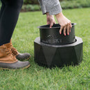 Blue Sky Ridge 15 In. Round Steel Wood/Pellet High Efficiency Smokeless Fire Pit