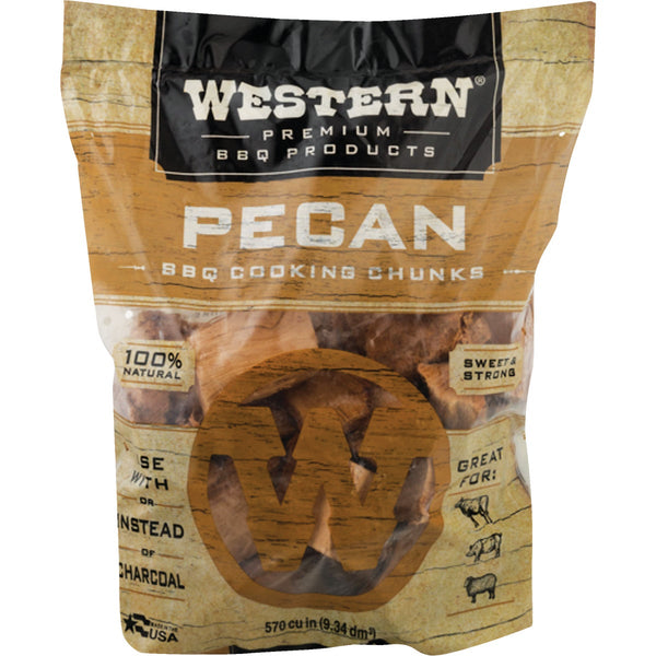 Western 500 Cu. In. Pecan Wood Smoking Chunks