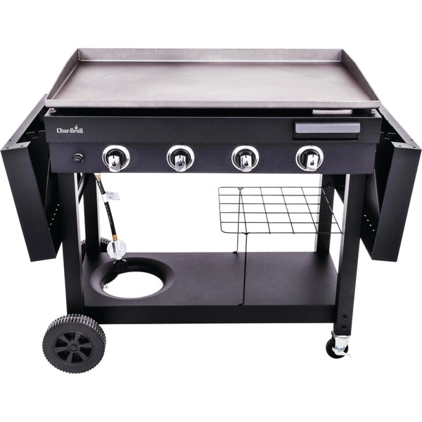 Char-Broil 4-Burner Black 40,000 BTU 778 Sq. In. Outdoor LP Gas Griddle