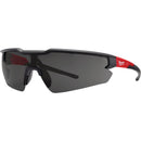 Milwaukee Red & Black Frame Safety Glasses with Tinted Anti-Scratch Lenses (3-Pack)