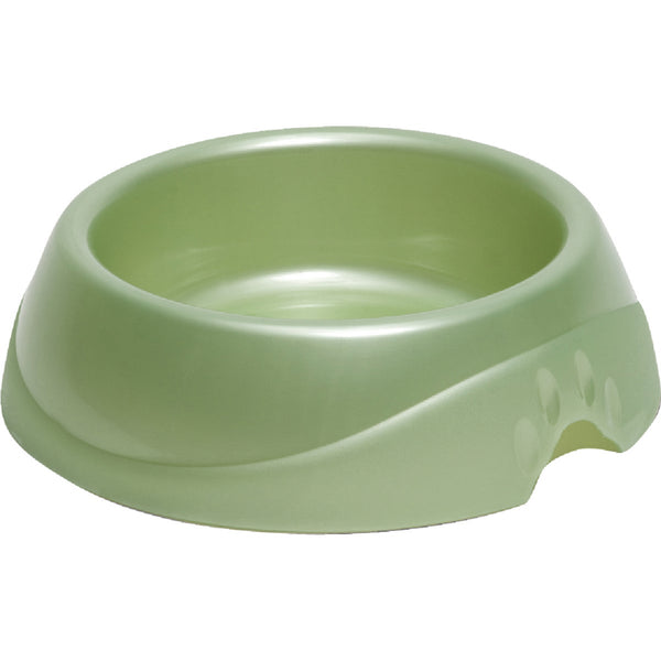 Petmate Plastic Round Jumbo Designer Pet Food Bowl