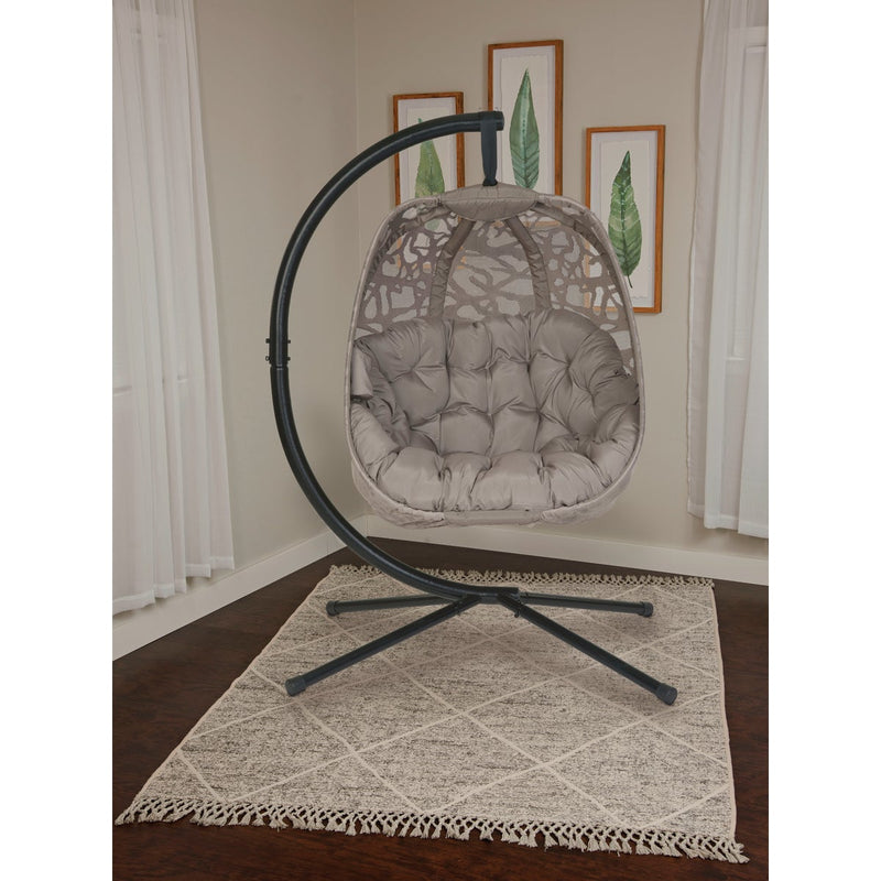 Flowerhouse Sand Hanging Swing Patio Chair