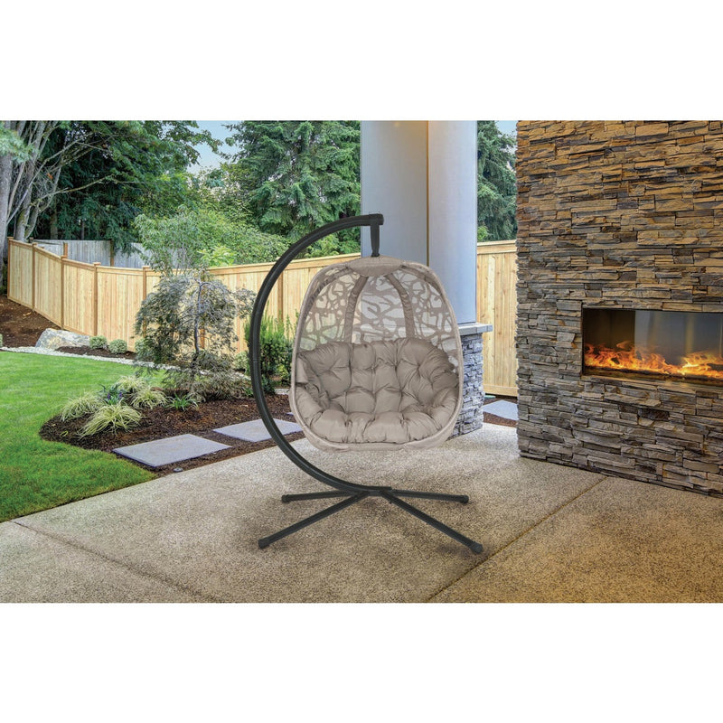 Flowerhouse Sand Hanging Swing Patio Chair