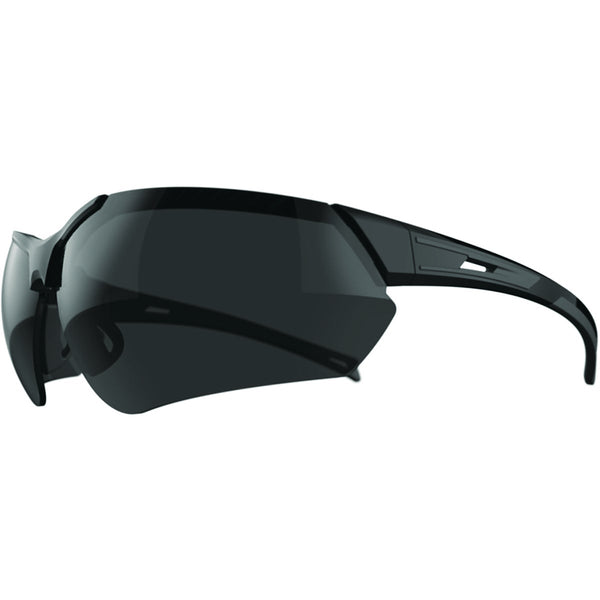 I-Form Helix Black Frame Safety Glasses with Smoke Lenses