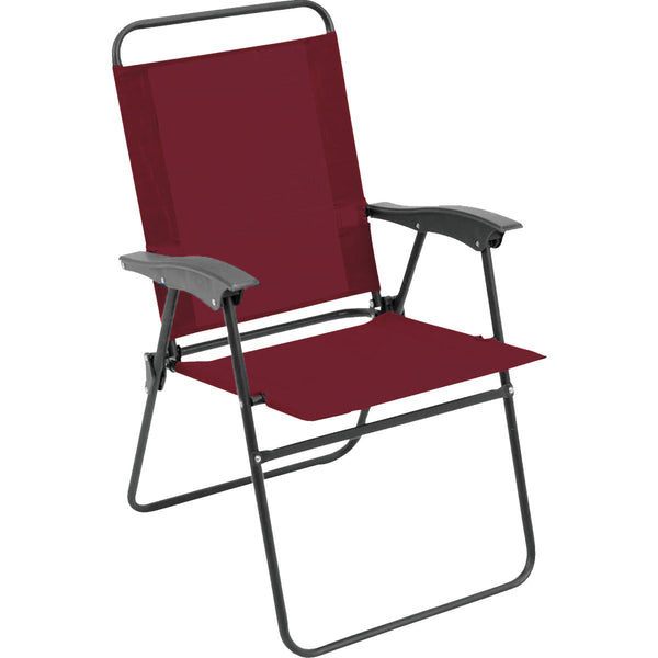 Rio Brands Clay All-Weather Fabric Steel Frame Folding Chair