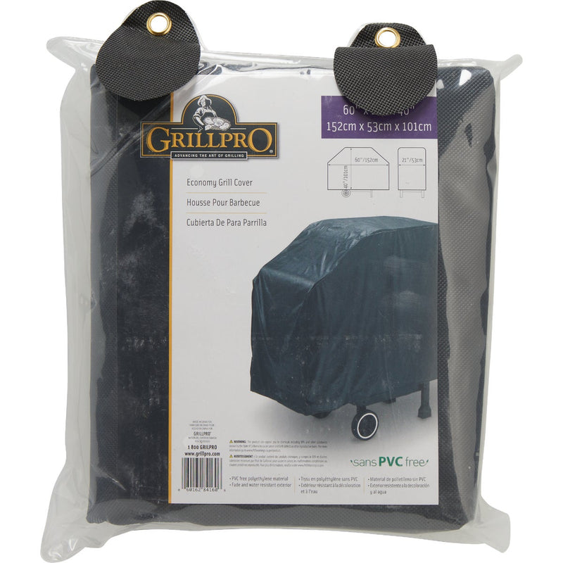 GrillPro Black 60 In. Economy Grill Cover